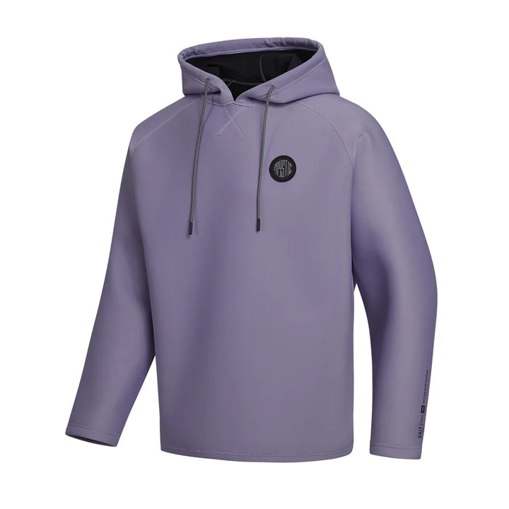 25 - Mystic Grit Neoprene Hoodie 2mm - Retro Lilac - L - Ex Display