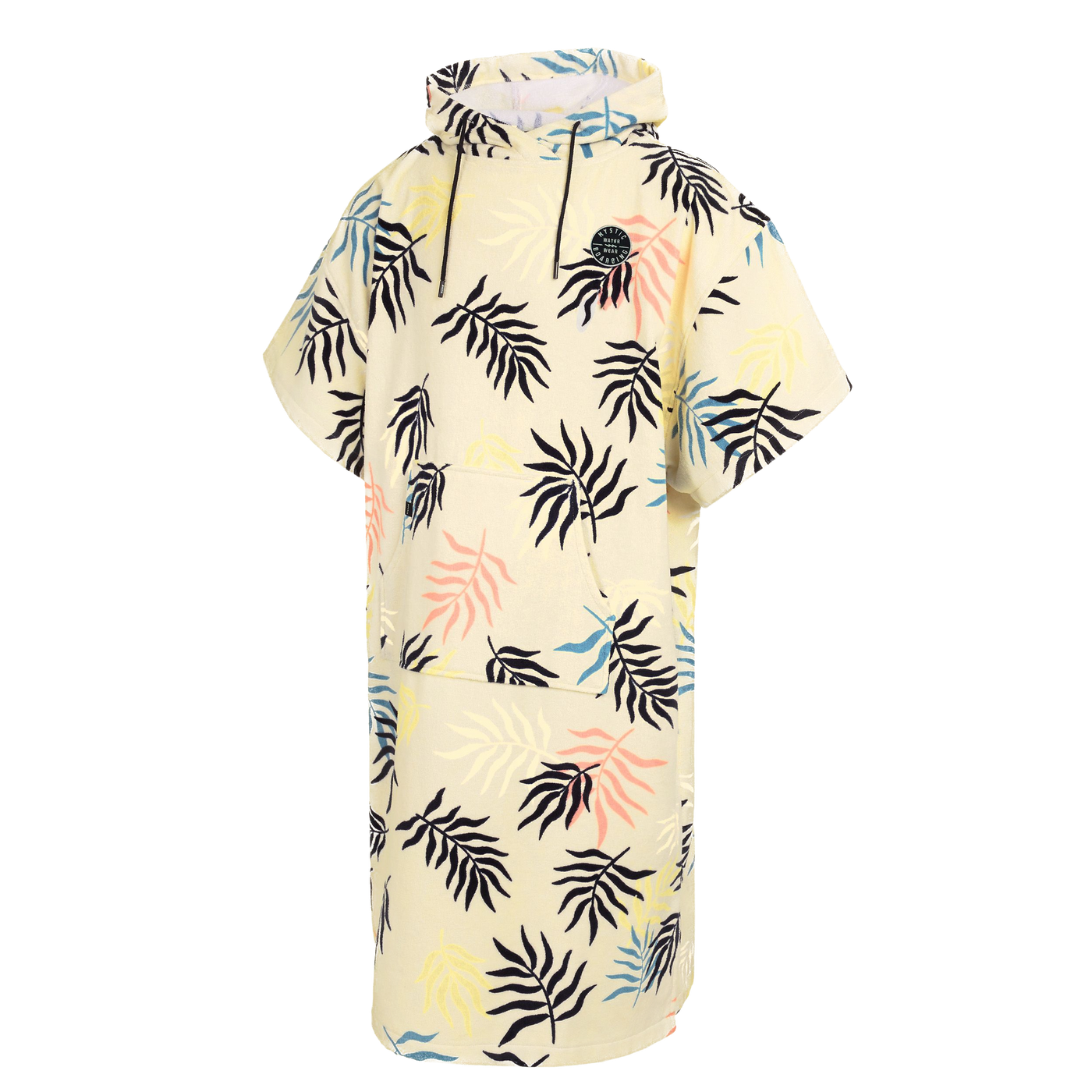 Mystic - Poncho Velours AOP - Yellow