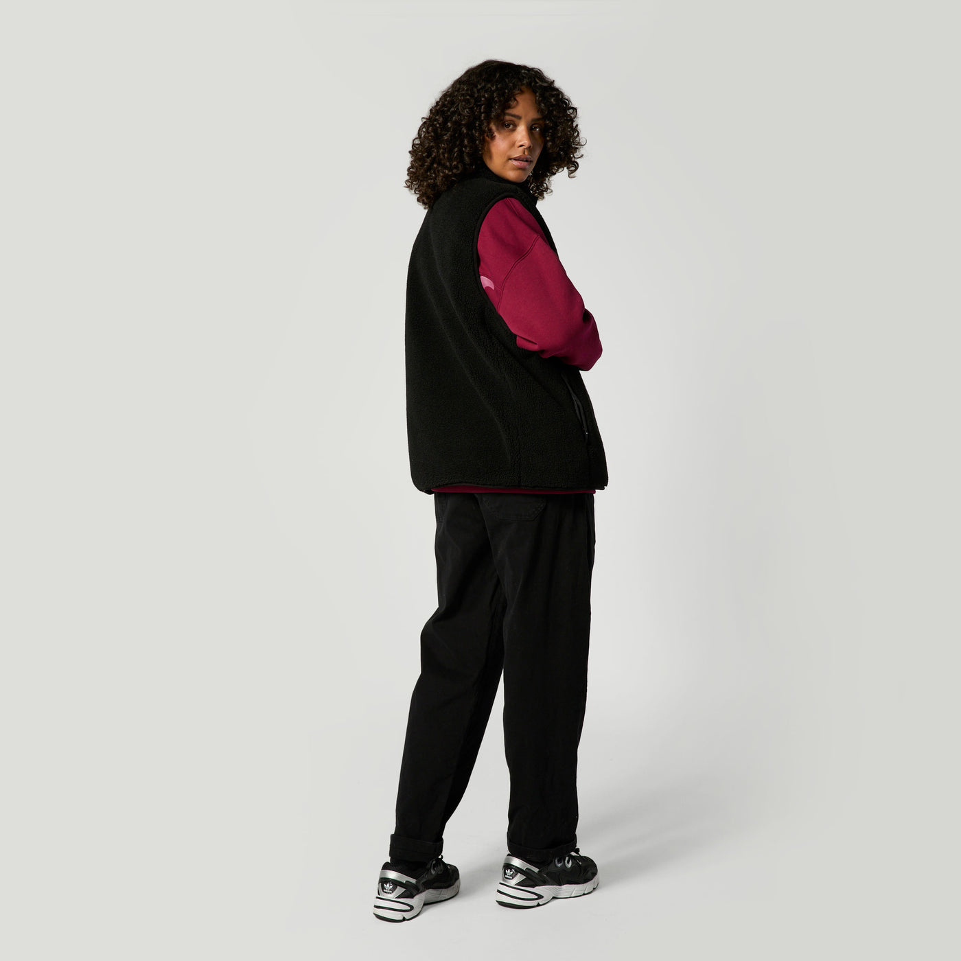 Mystic - Teddy Bodywarmer - Black - 2026