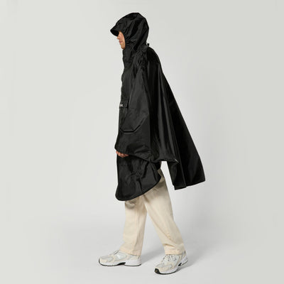 Mystic - Rain Poncho - Black - 2026