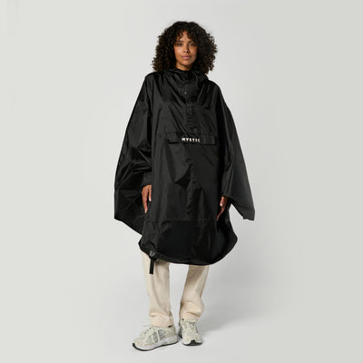 Mystic - Rain Poncho - Black - 2026
