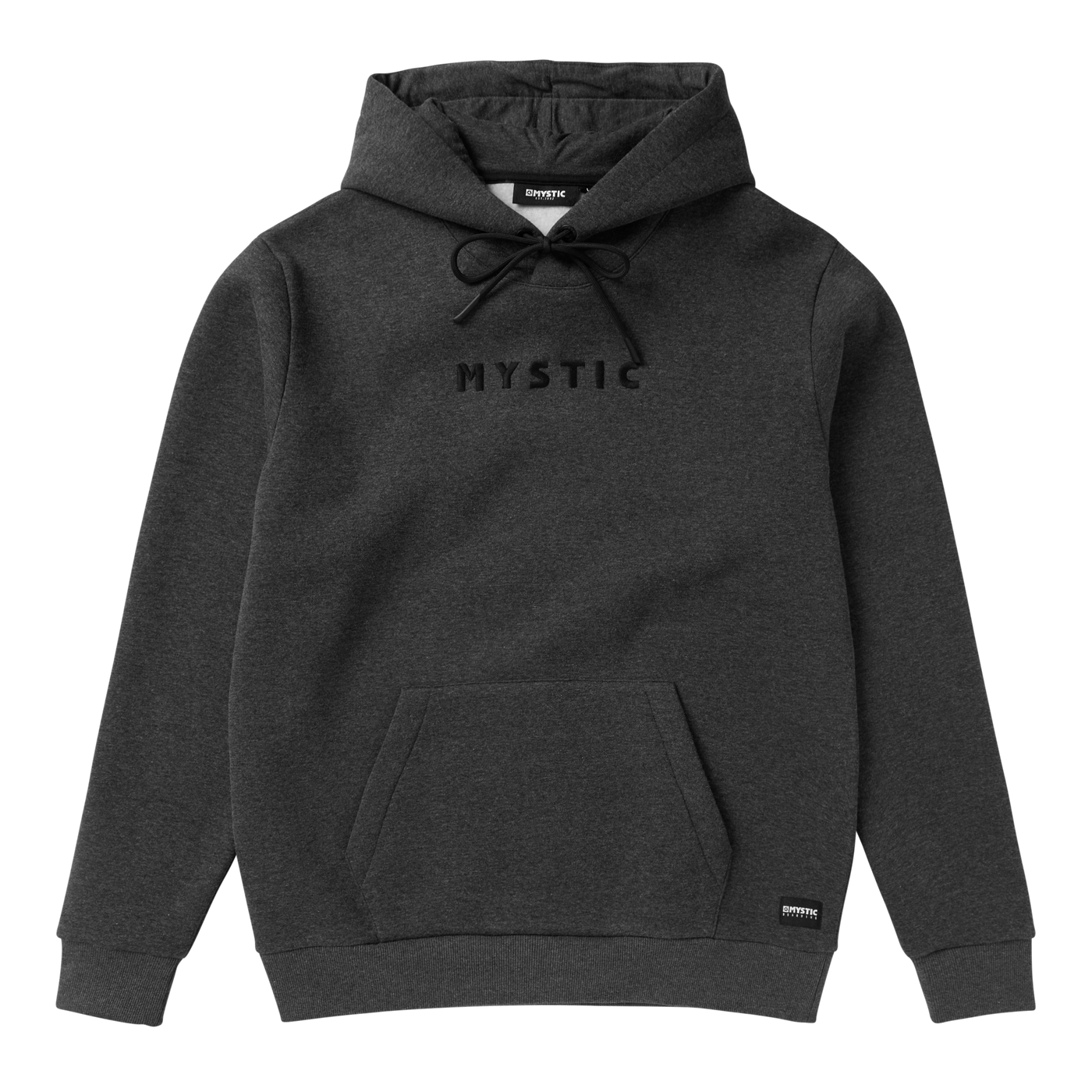 Mystic - Icon Hood Sweat - Dark Grey Melee - 2024