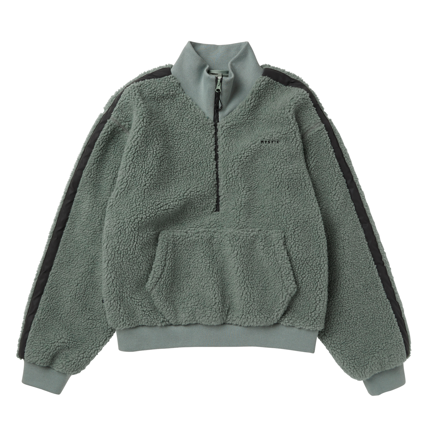 Mystic - Teddy Zip Up Sweat Women - Frozen Green - 2024