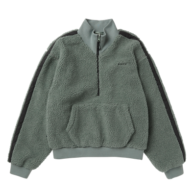 Mystic - Teddy Zip Up Sweat Women - Frozen Green - 2024
