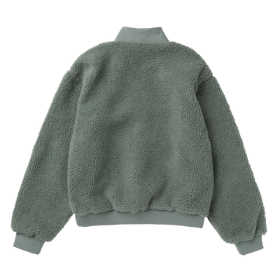 Mystic - Teddy Zip Up Sweat Women - Frozen Green - 2024