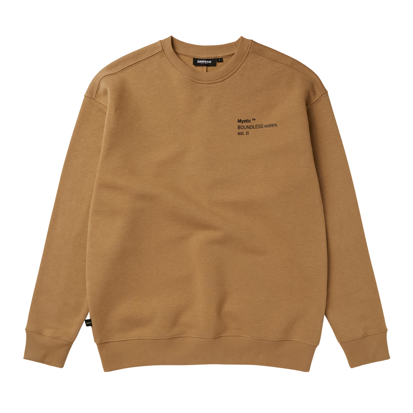 Mystic - Trademark Crew Sweat - Slate Brown - 2025