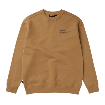 Mystic - Trademark Crew Sweat - Slate Brown - 2025