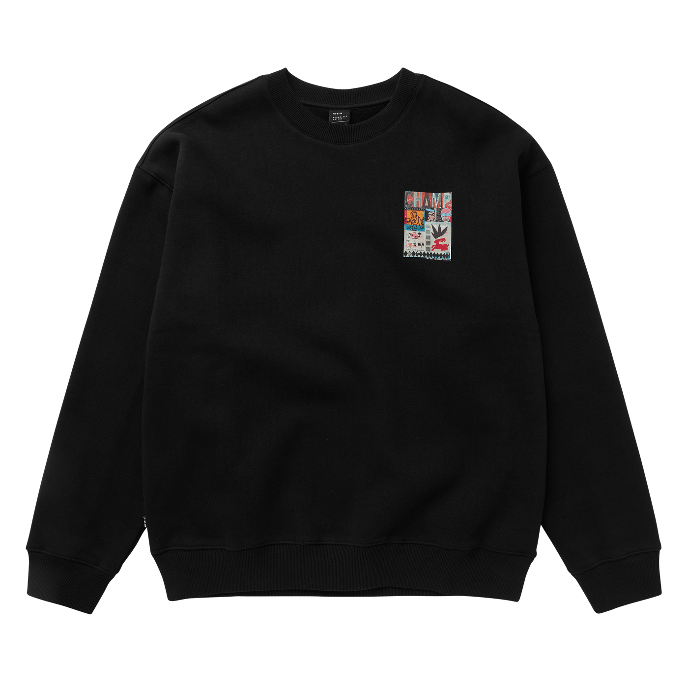 Mystic - Funk Crew Sweat - Black - 2025