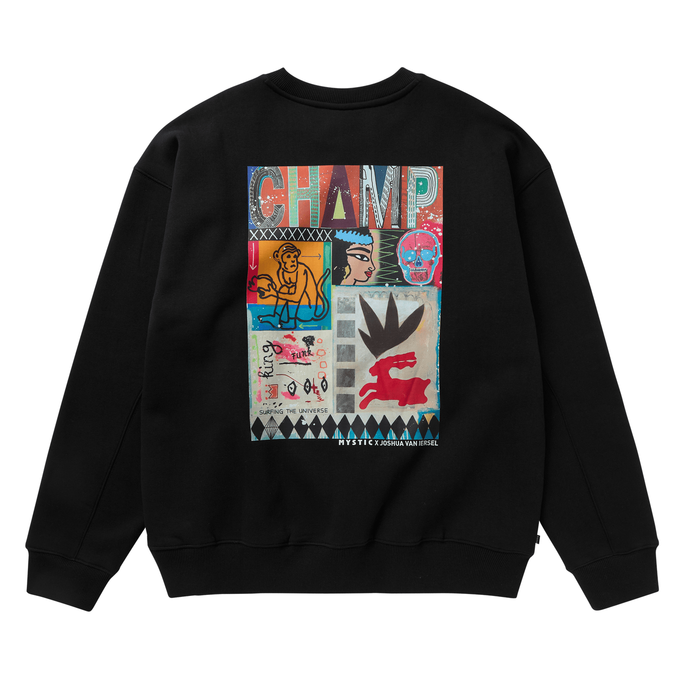 Mystic - Funk Crew Sweat - Black - 2025