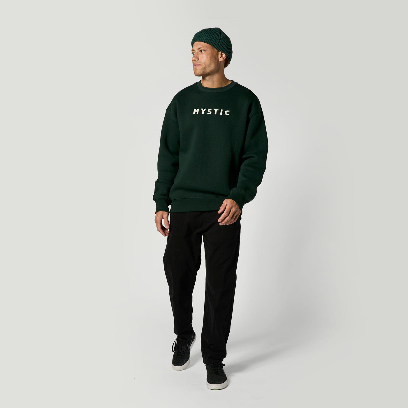 Mystic - Brand Crew Sweat - Cypress Green - 2026