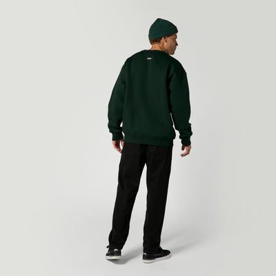 Mystic - Brand Crew Sweat - Cypress Green - 2026