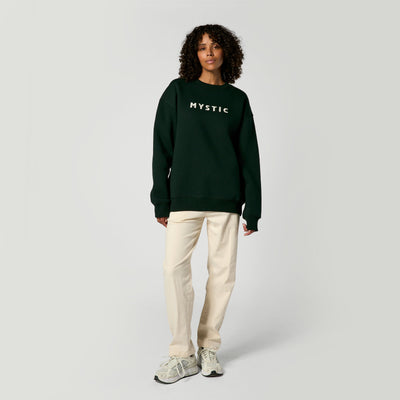 Mystic - Brand Crew Sweat - Cypress Green - 2026
