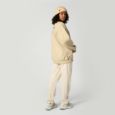 Mystic - Brand Crew Sweat - Pale Khaki - 2026