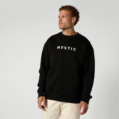 Mystic - Brand Crew Sweat - Black - 2025