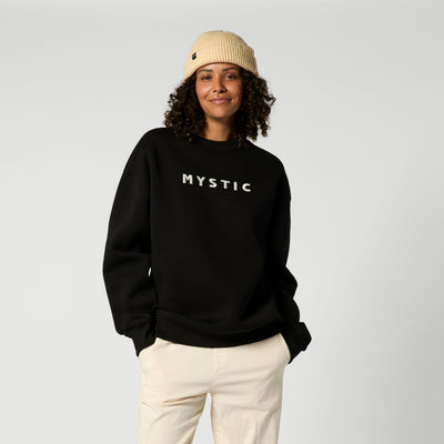 Mystic - Brand Crew Sweat - Black - 2025
