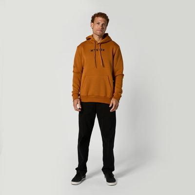 Mystic - Brand Hood Sweat - Golden Brown - 2026