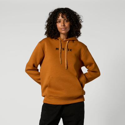 Mystic - Brand Hood Sweat - Golden Brown - 2026