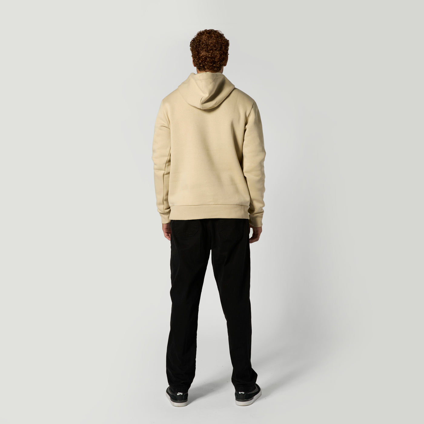 Mystic - Brand Hood Sweat - Pale Khaki - 2026