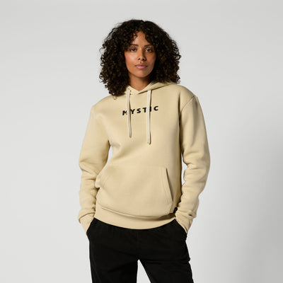 Mystic - Brand Hood Sweat - Pale Khaki - 2026