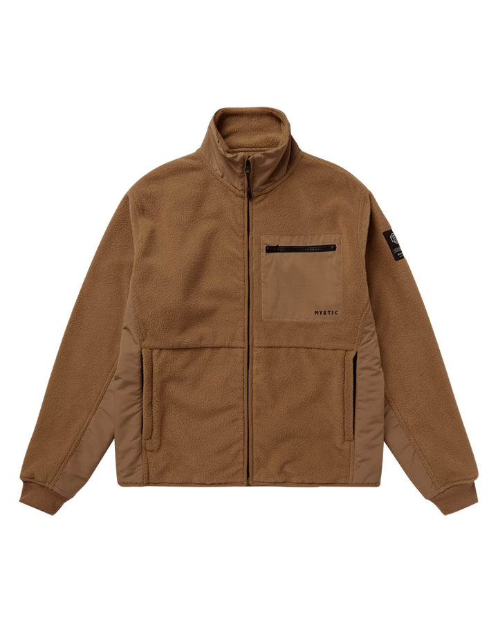 Mystic - DTS Fleece Zip Thru Sweat - Slate Brown - 2026