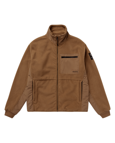 Mystic - DTS Fleece Zip Thru Sweat - Slate Brown - 2026
