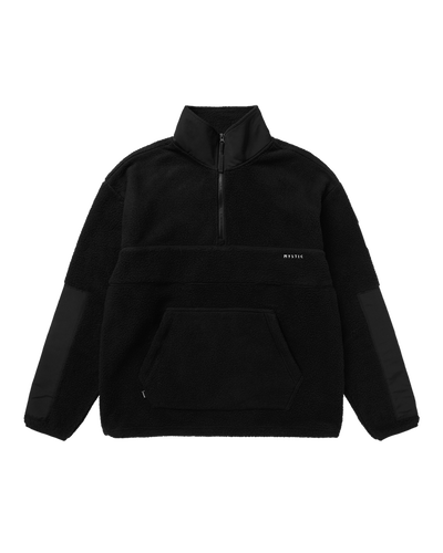 Mystic - DTS Fleece Half Zip Sweat - Black - 2026