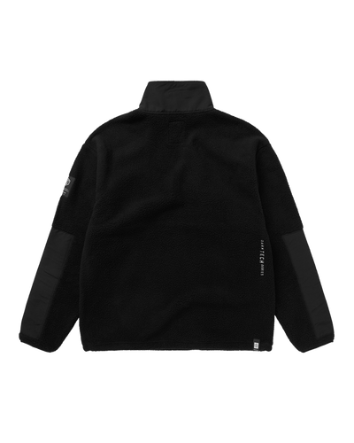 Mystic - DTS Fleece Half Zip Sweat - Black - 2026