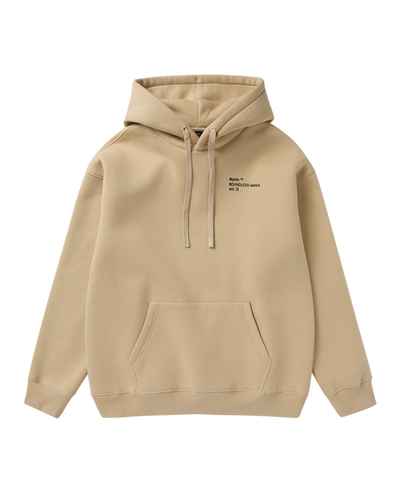 Mystic - Heartsease Hood Sweat - Pale Khaki - 2026