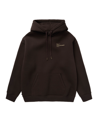 Mystic - Heartsease Hood Sweat - Dark Brown - 2026