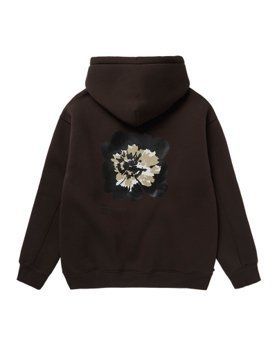 Mystic - Heartsease Hood Sweat - Dark Brown - 2026