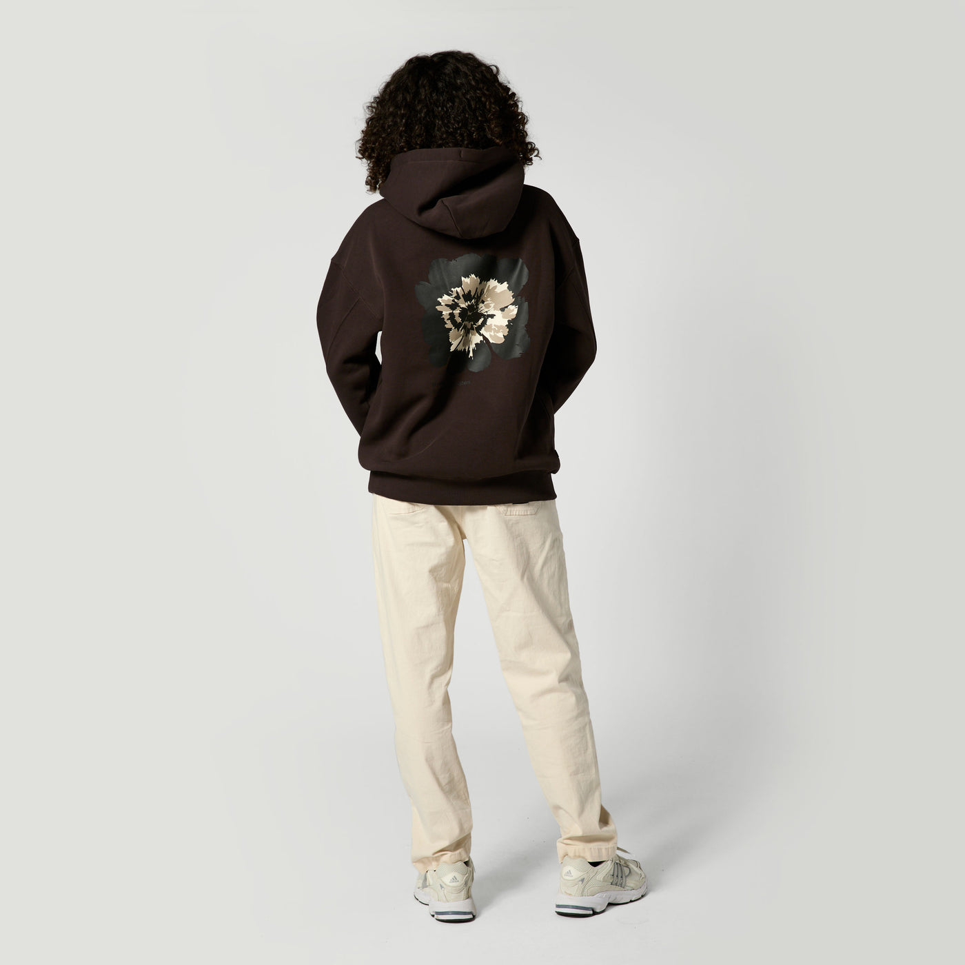 Mystic - Heartsease Hood Sweat - Dark Brown - 2026