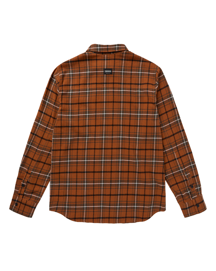 Mystic - The Check Shirt - Golden Brown - 2026
