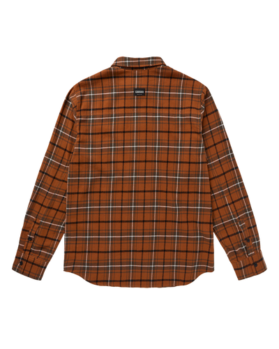 Mystic - The Check Shirt - Golden Brown - 2026