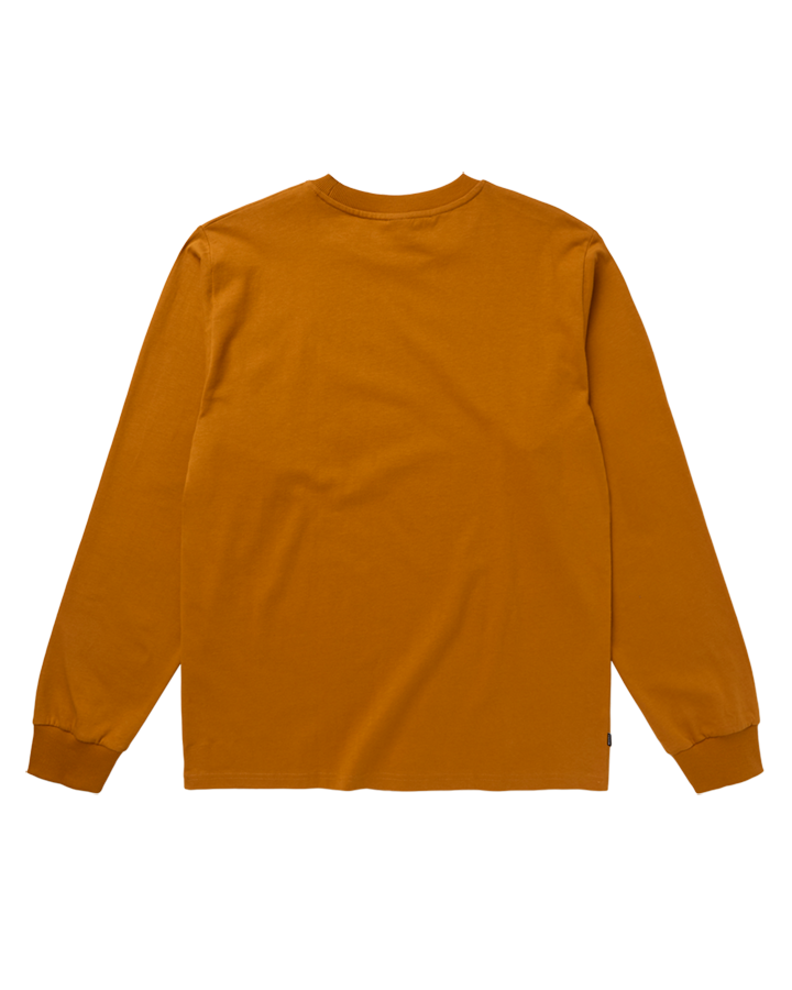 Mystic - Brand L/S Tee - Golden Brown - 2026