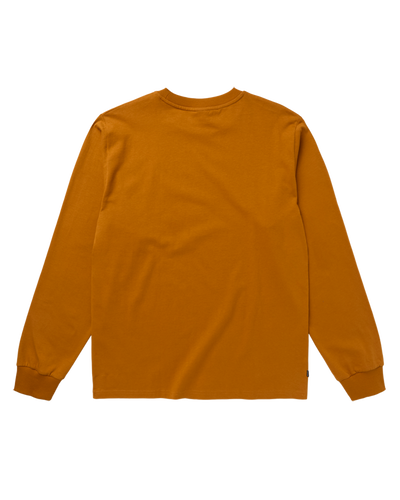 Mystic - Brand L/S Tee - Golden Brown - 2026