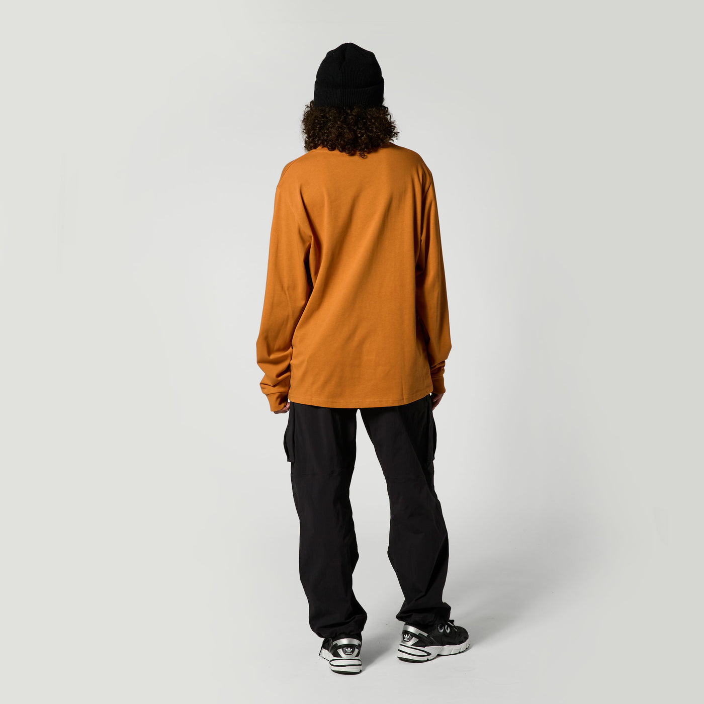 Mystic - Brand L/S Tee - Golden Brown - 2026