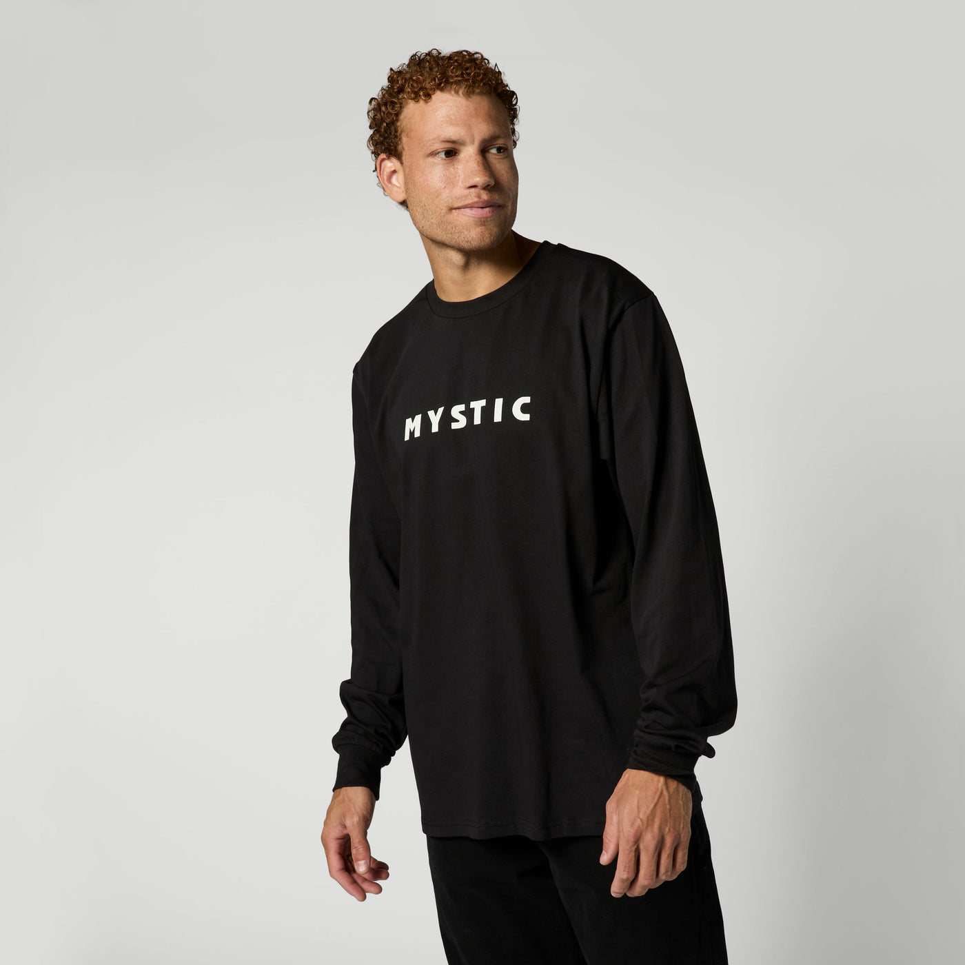 Mystic - Brand L/S Tee - Black - 2026
