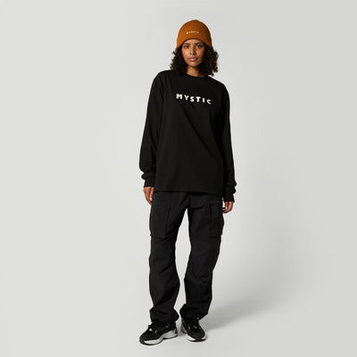 Mystic - Brand L/S Tee - Black - 2026