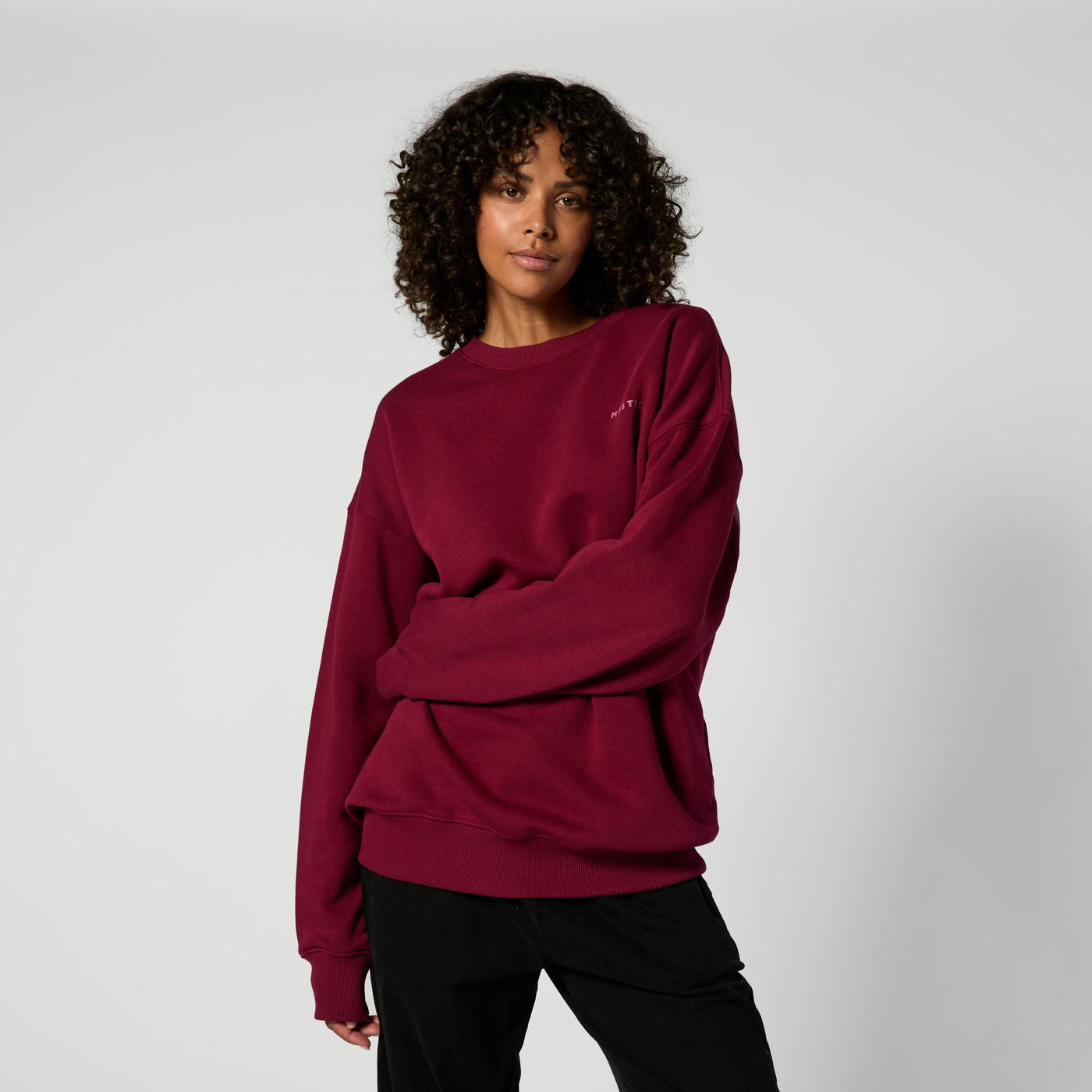 Mystic - Profile Crew Sweat - Berry - 2026