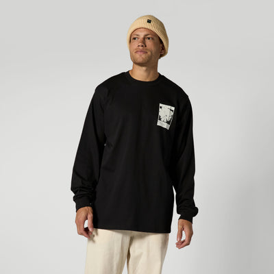 Mystic - Heartsease L/S Tee - Black - 2026