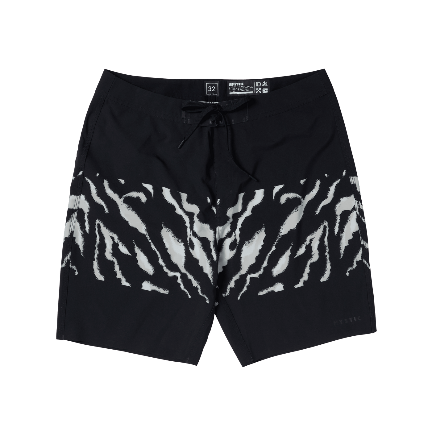 Mystic - Motif Boardshort - Black - 2025