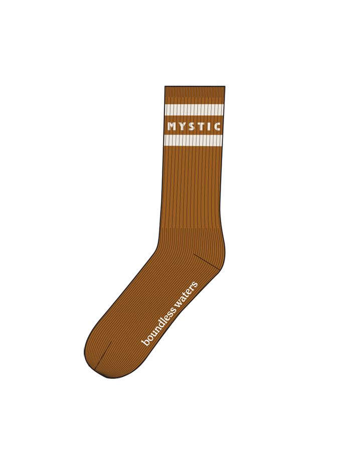 Mystic - Brand Seasonal Socks - Golden Brown - 2026