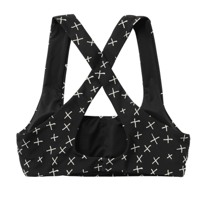 Mystic - Lana Cross Bikini Top - Black - 2025