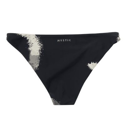 Mystic - Bodil Strappy Bikini Bottom - Black Allover - 2025