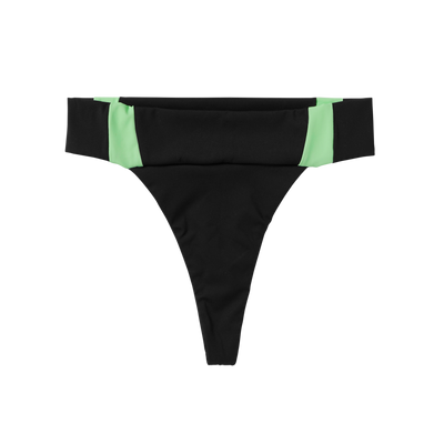 Mystic - Bruna Performance Bikini Bottom - Lime Green - 2024