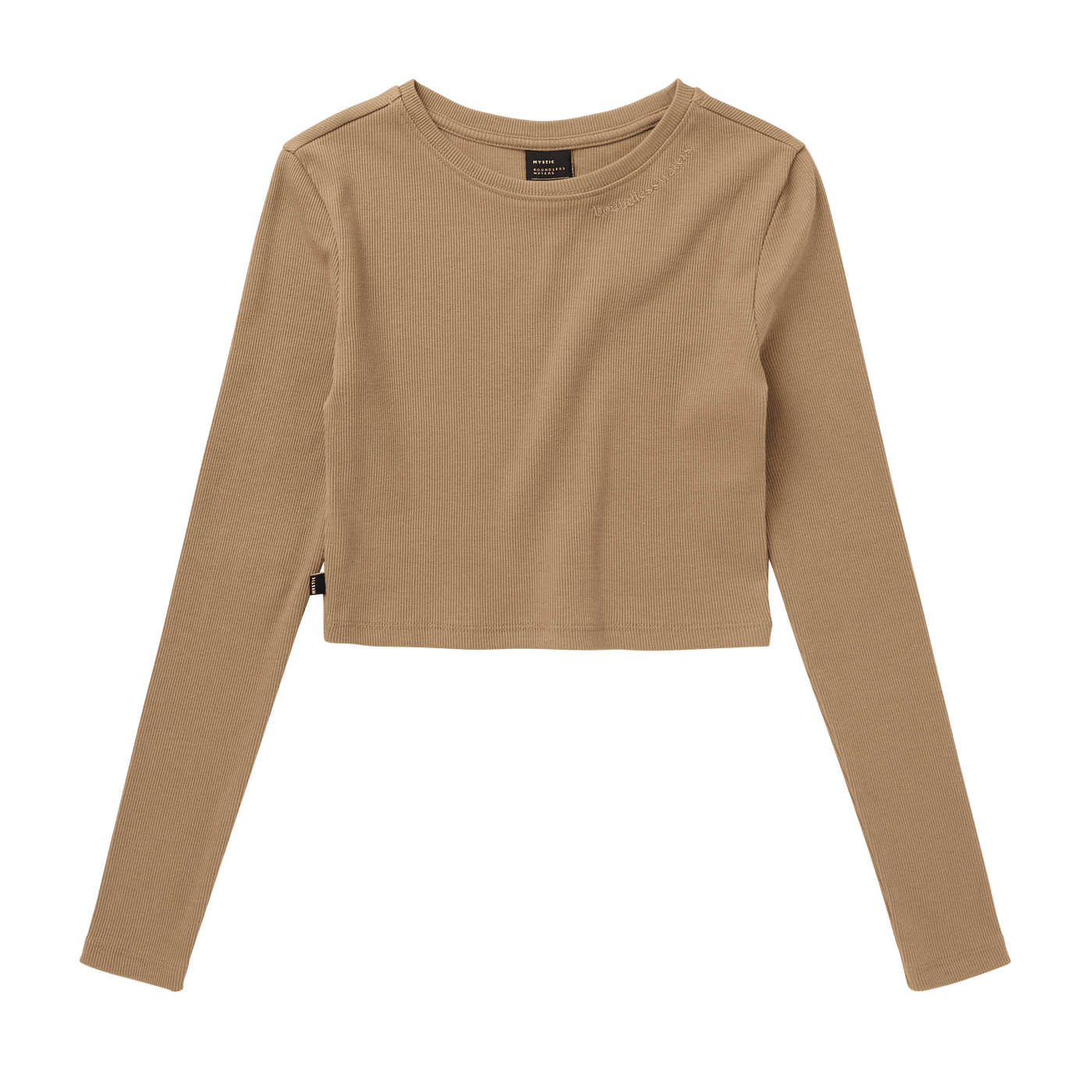 Mystic - Glow Crop Tee Women - Slate Brown - 2025
