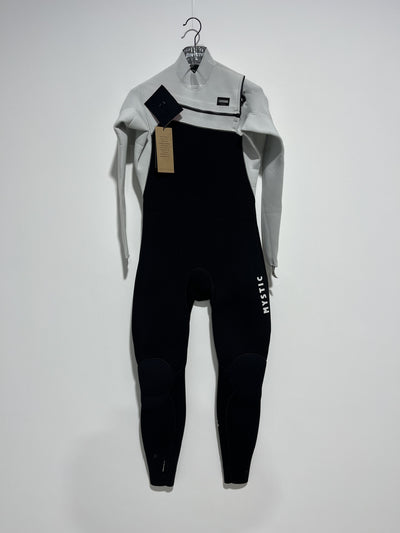 25 - Mystic Motion Fullsuit 5/3mm Fzip - Black Sand -L - Ex Display