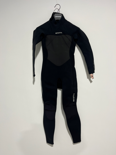 25 - Mystic Brand Fullsuit 3/2mm Bzip Flatlock Women - Black -M - Ex Display