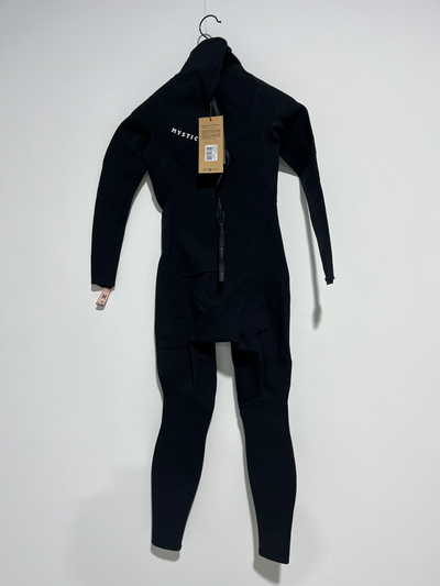 25 - Mystic Brand Fullsuit 3/2mm Bzip Flatlock Women - Black -M - Ex Display