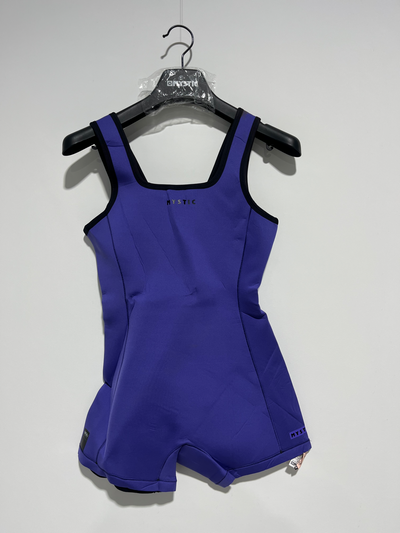 25 - Mystic - Lunar Short Jane 2/2mm Bzip Women - Purple - M - Ex Display